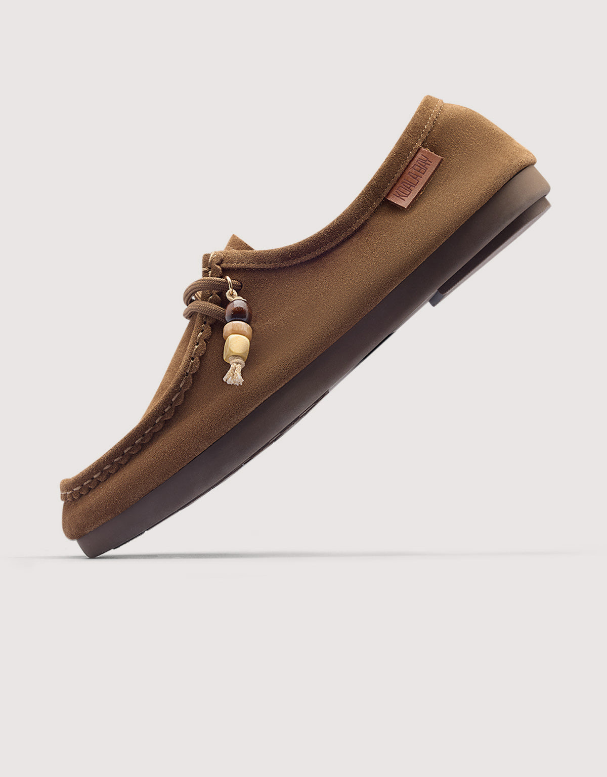 Cocoa Brown Suede Loafers - Matilda