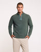 Jersey con Cremallera Verde - Dougie