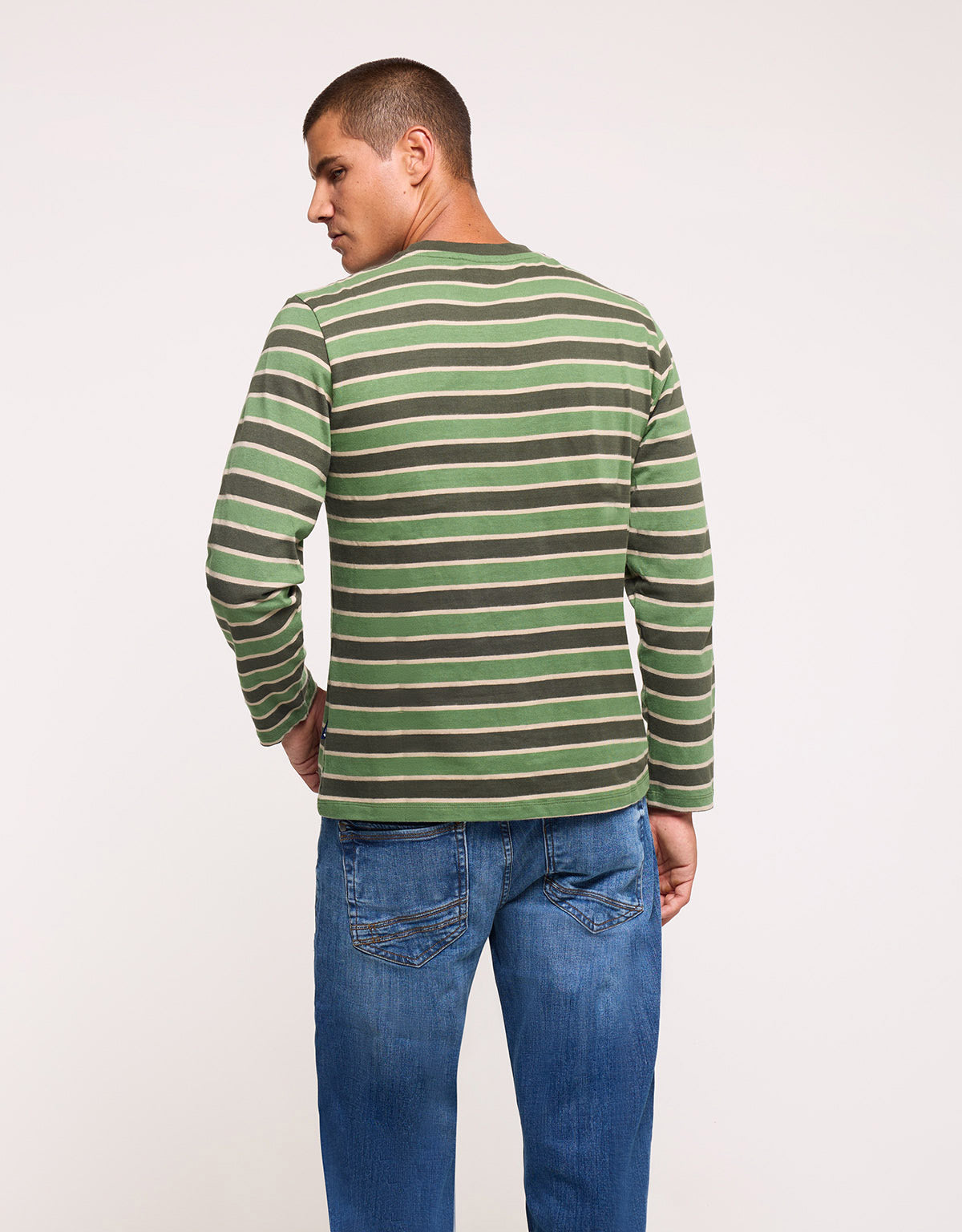 Green Long-Sleeve T-Shirt - Kalid