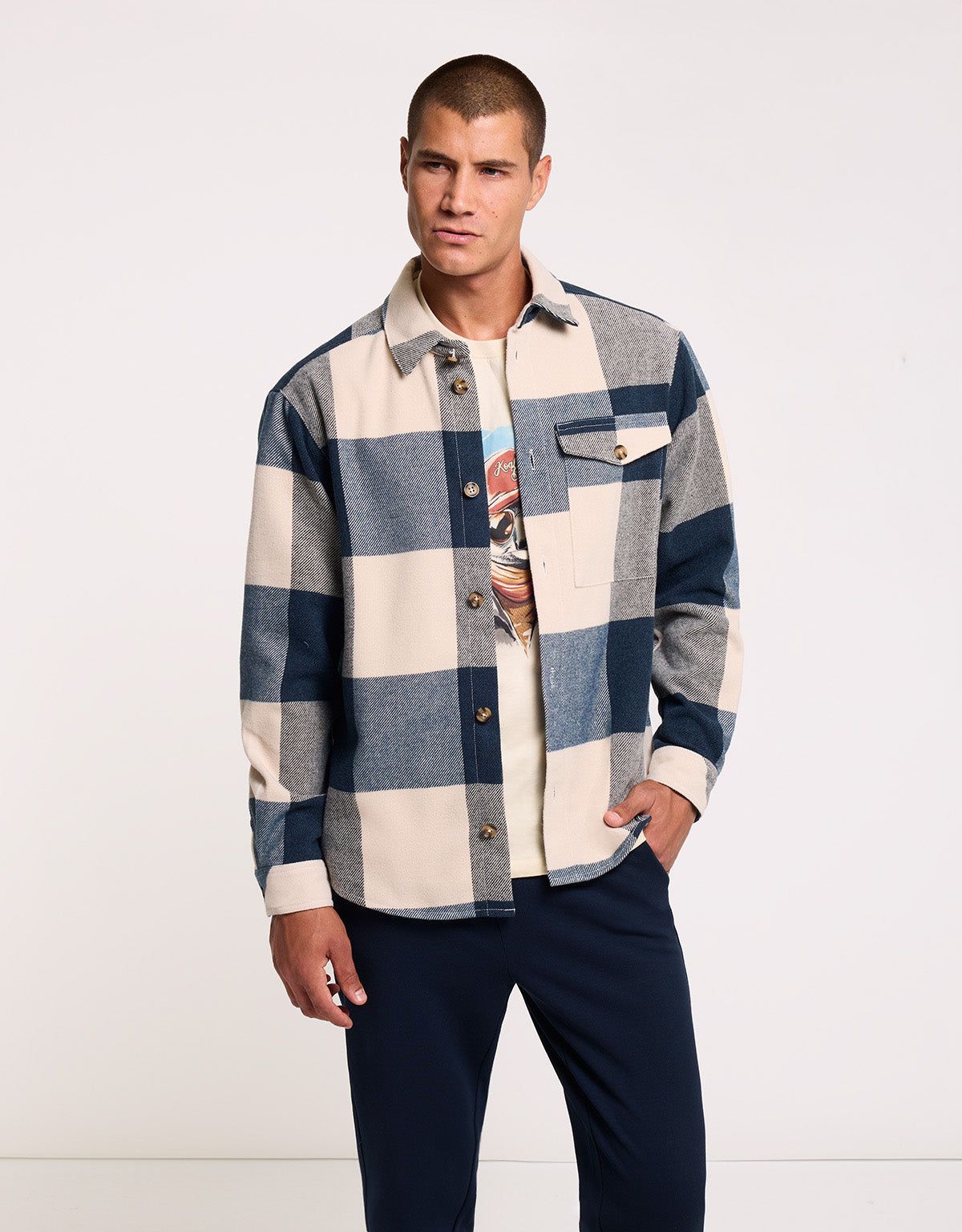 Sobrecamisa Azul Marino - Manem 1