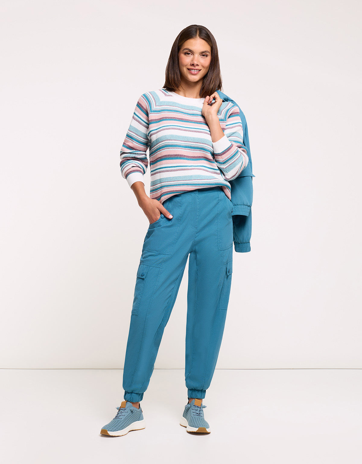 Jersey Manga Larga Azul - Puntet