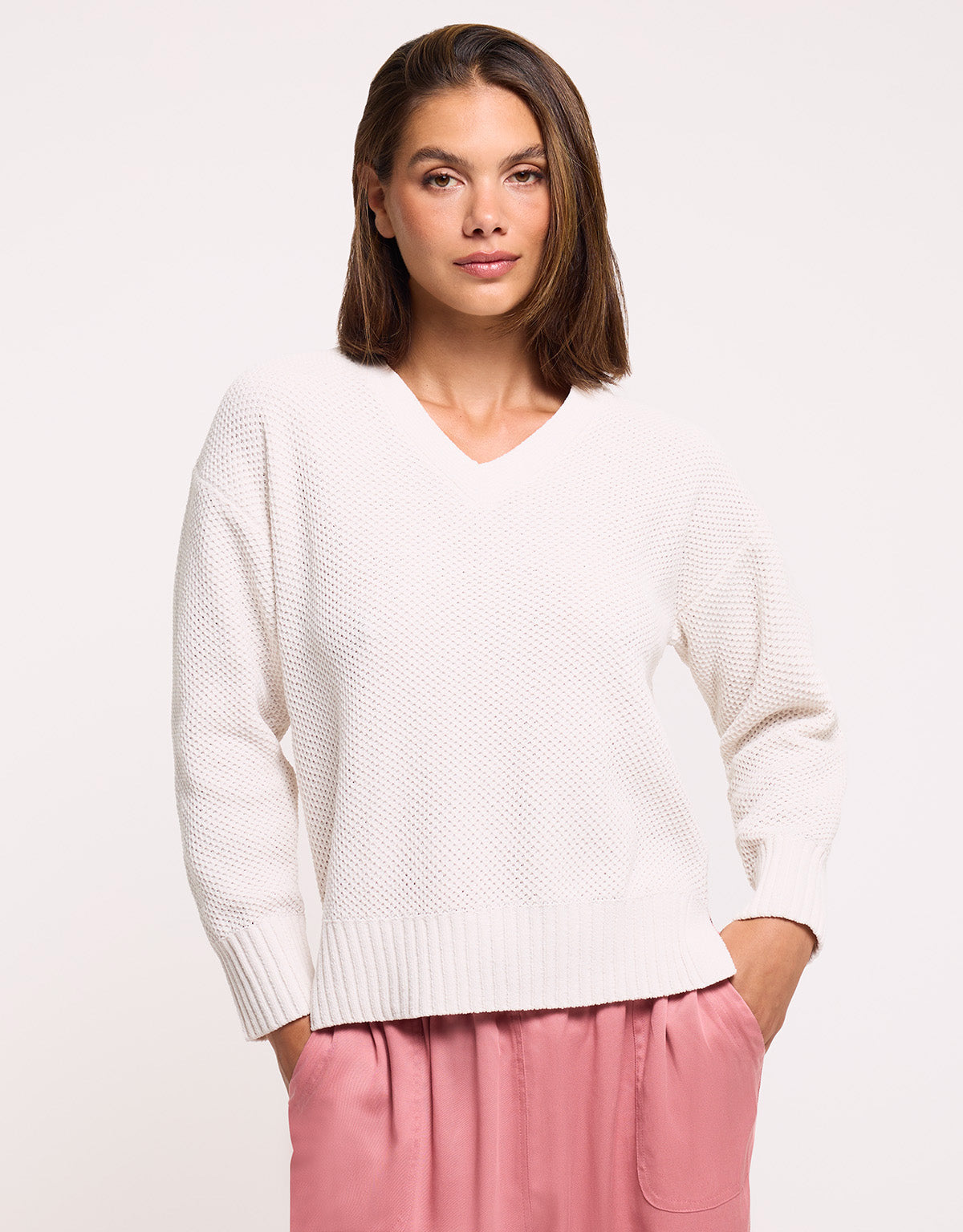 Jersey Manga Larga Blanco - Dover