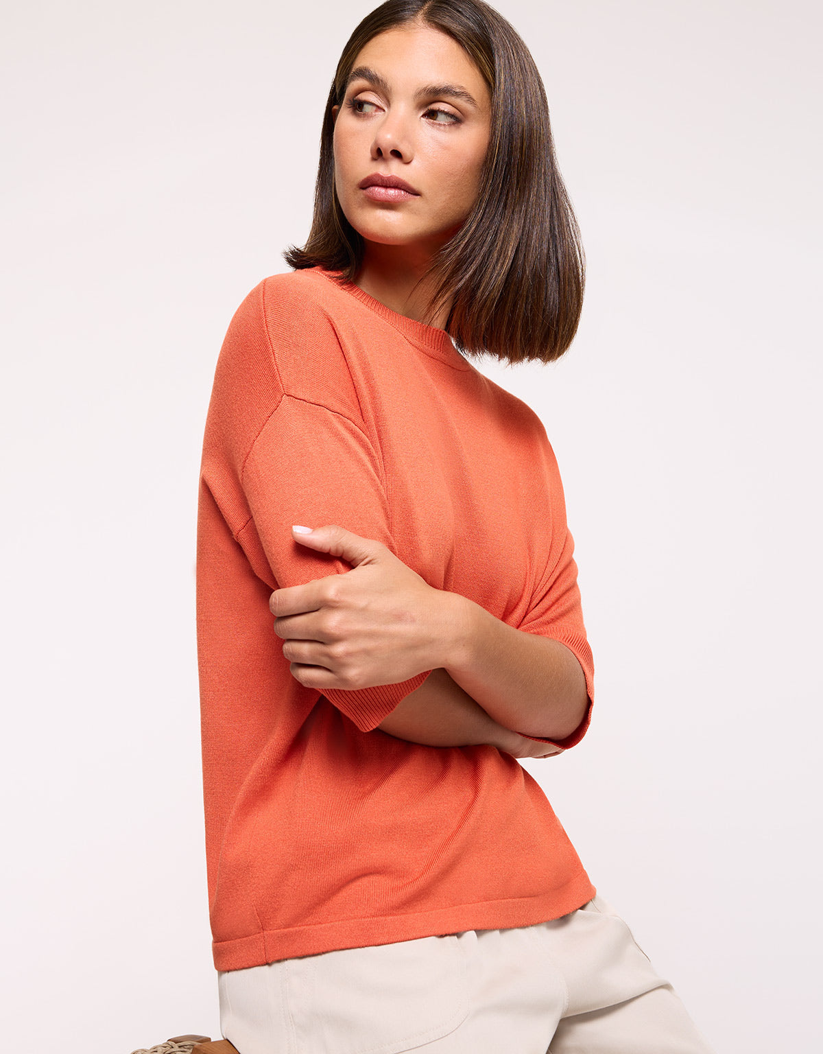 Short Sleeve Jumper Orange - Gratera II