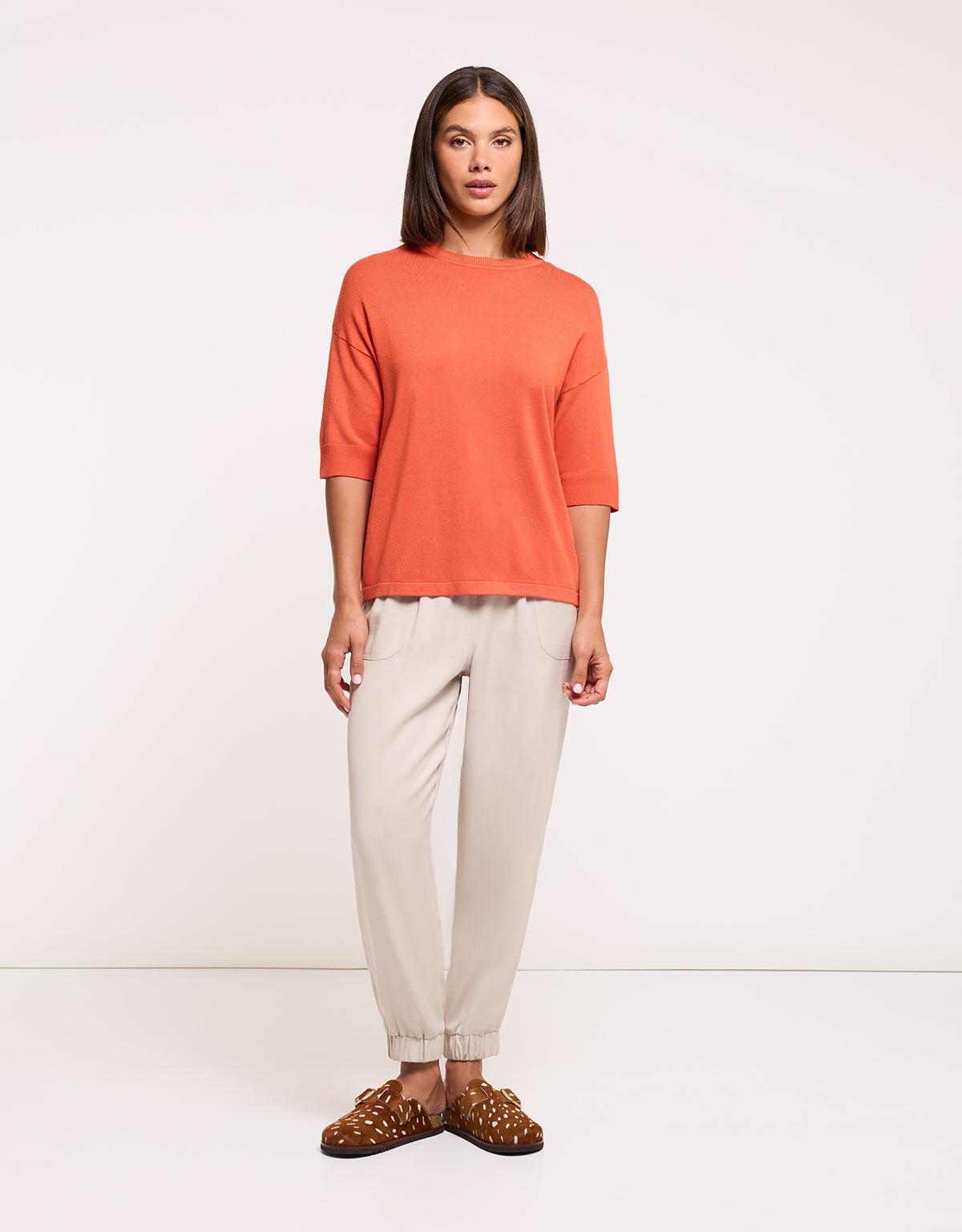 Short Sleeve Jumper Orange - Gratera II