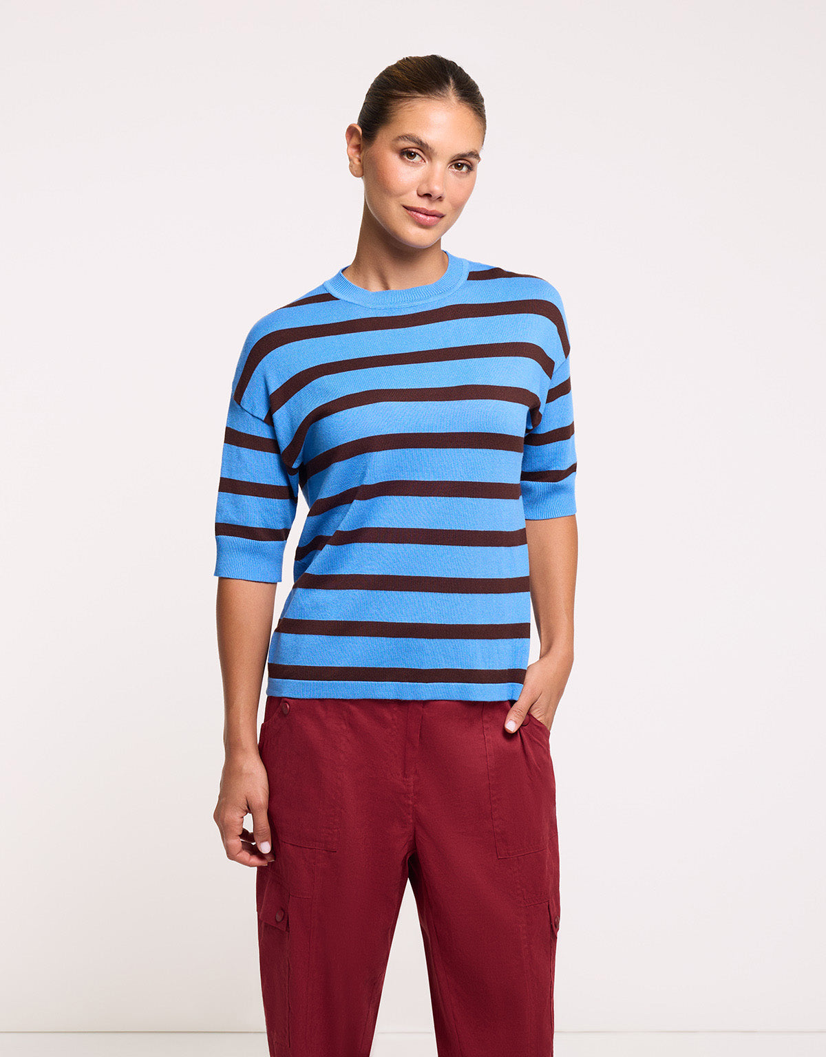 Short Sleeve Jumper Blue - Gratera II
