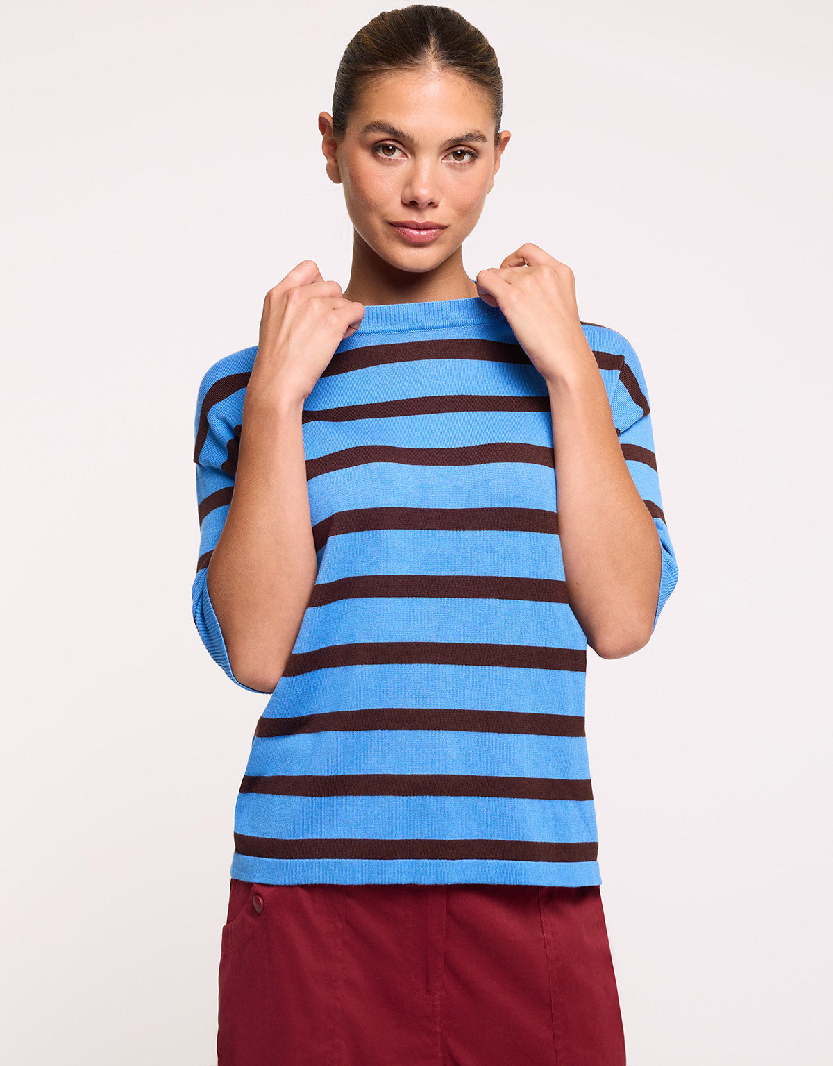 Short Sleeve Jumper Blue - Gratera II