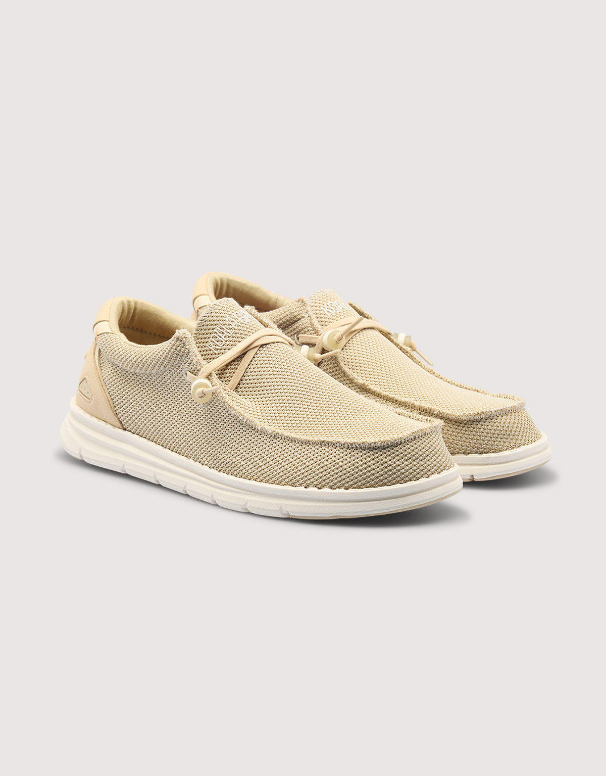 Beige Wallabee Casual Shoes - Wallace