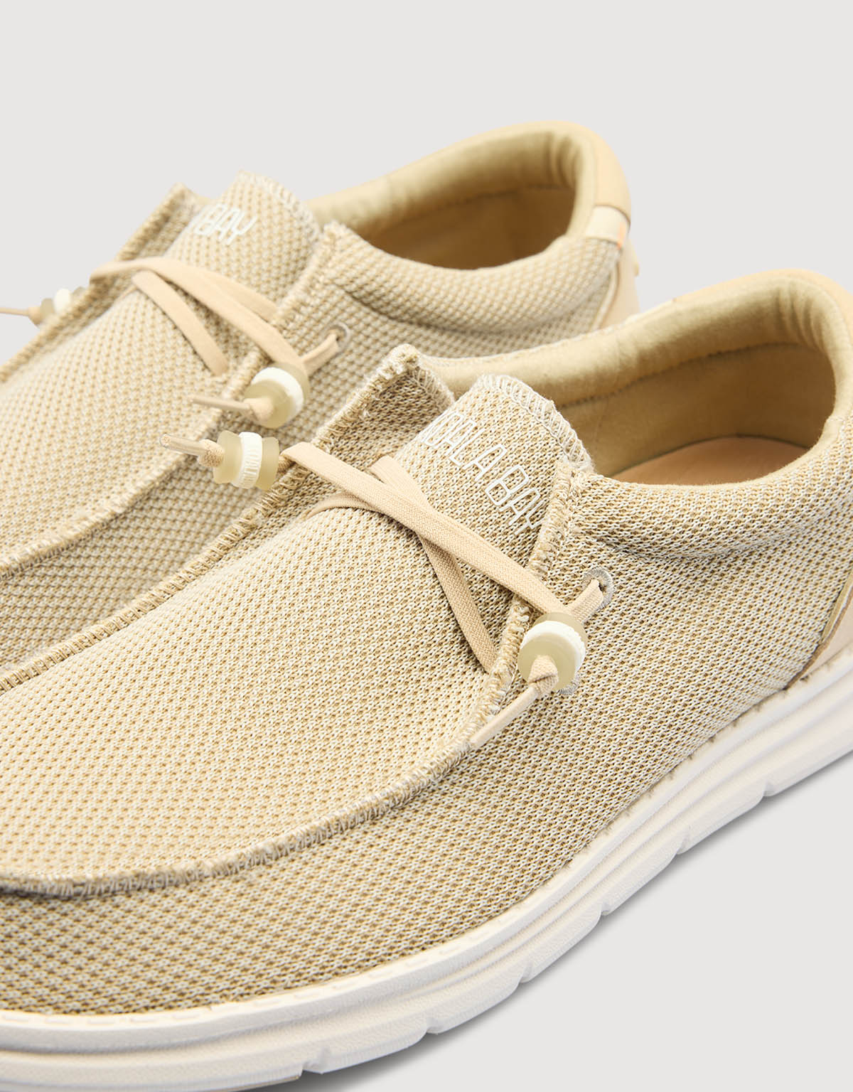 Beige Wallabee Casual Shoes - Wallace