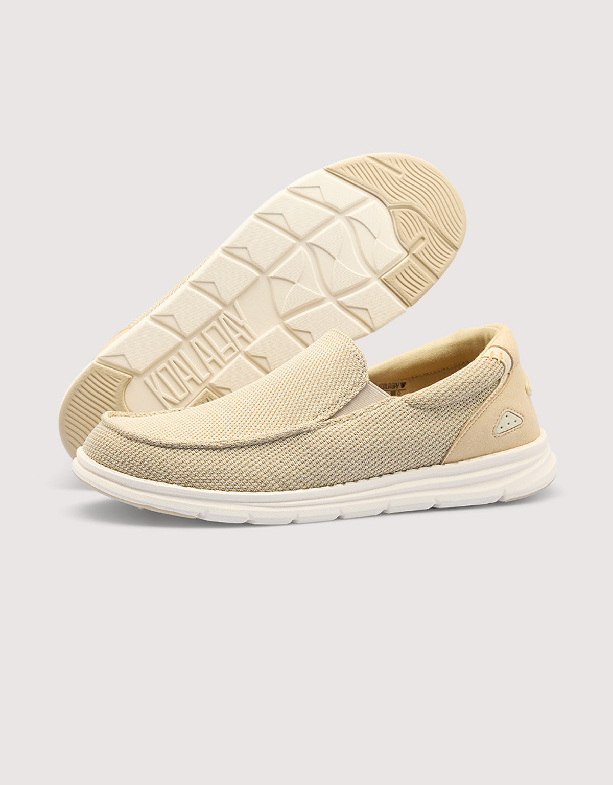 Beige Wallabee Casual Shoes - Walker