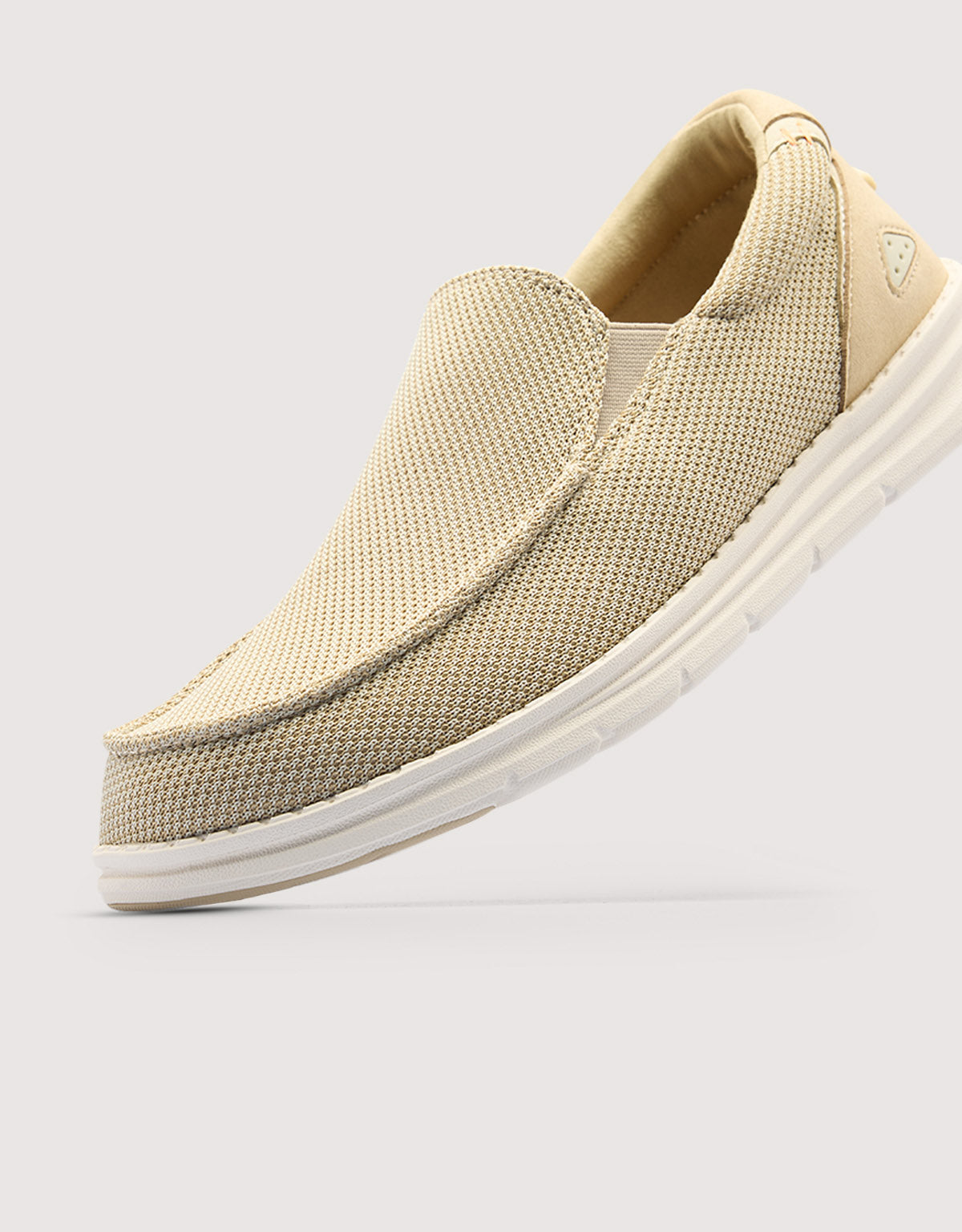 Beige Wallabee Casual Shoes - Walker