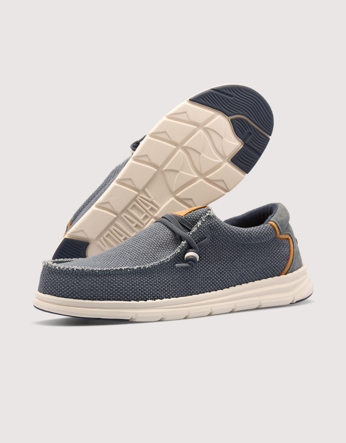 Wallabee Azul Marino - Koa - vista 5