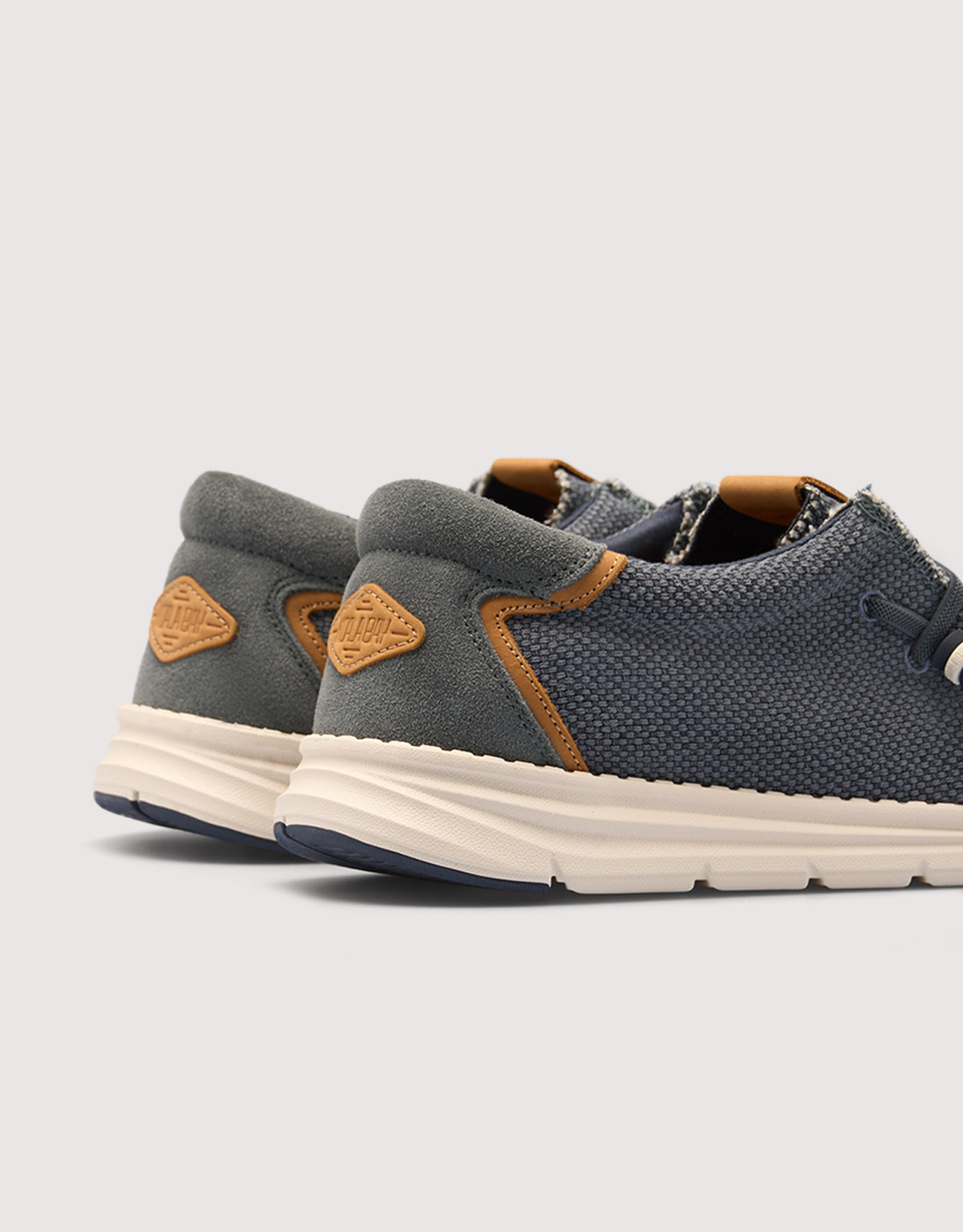 Navy Wallabee Casual Shoes - Koa