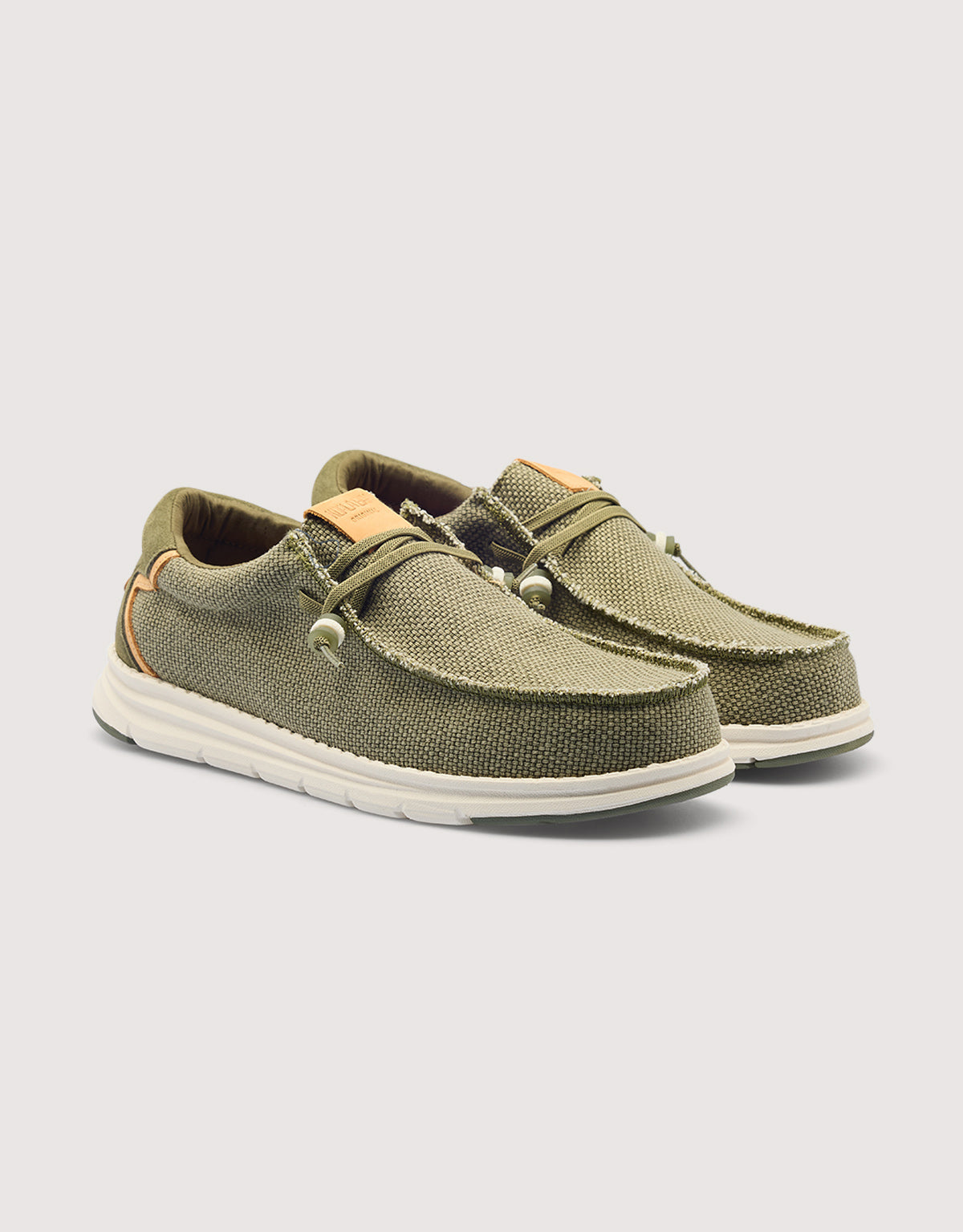 Khaki Wallabee Casual Shoes - Koa