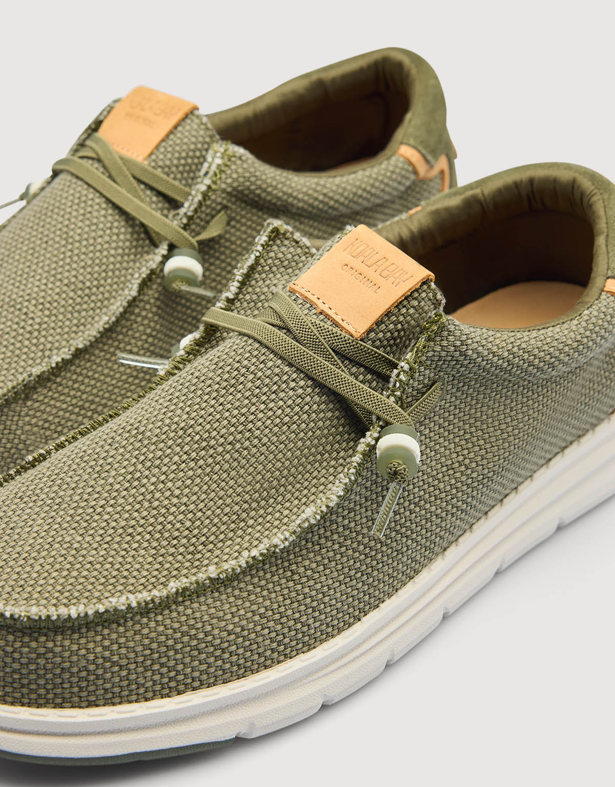 Khaki Wallabee Casual Shoes - Koa