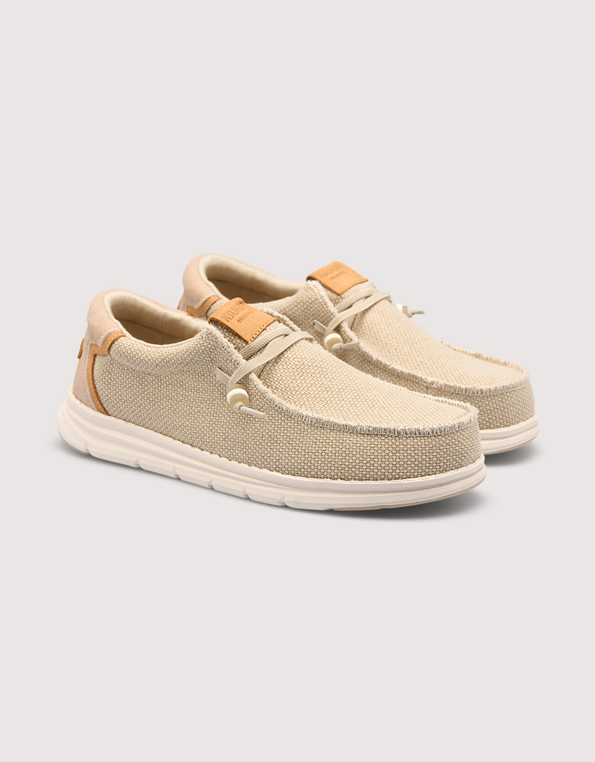 Ice Grey Wallabee Casual Shoes - Koa