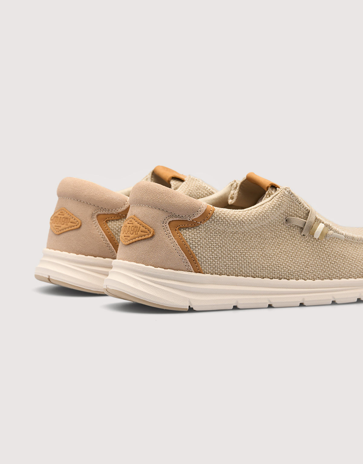 Ice Grey Wallabee Casual Shoes - Koa