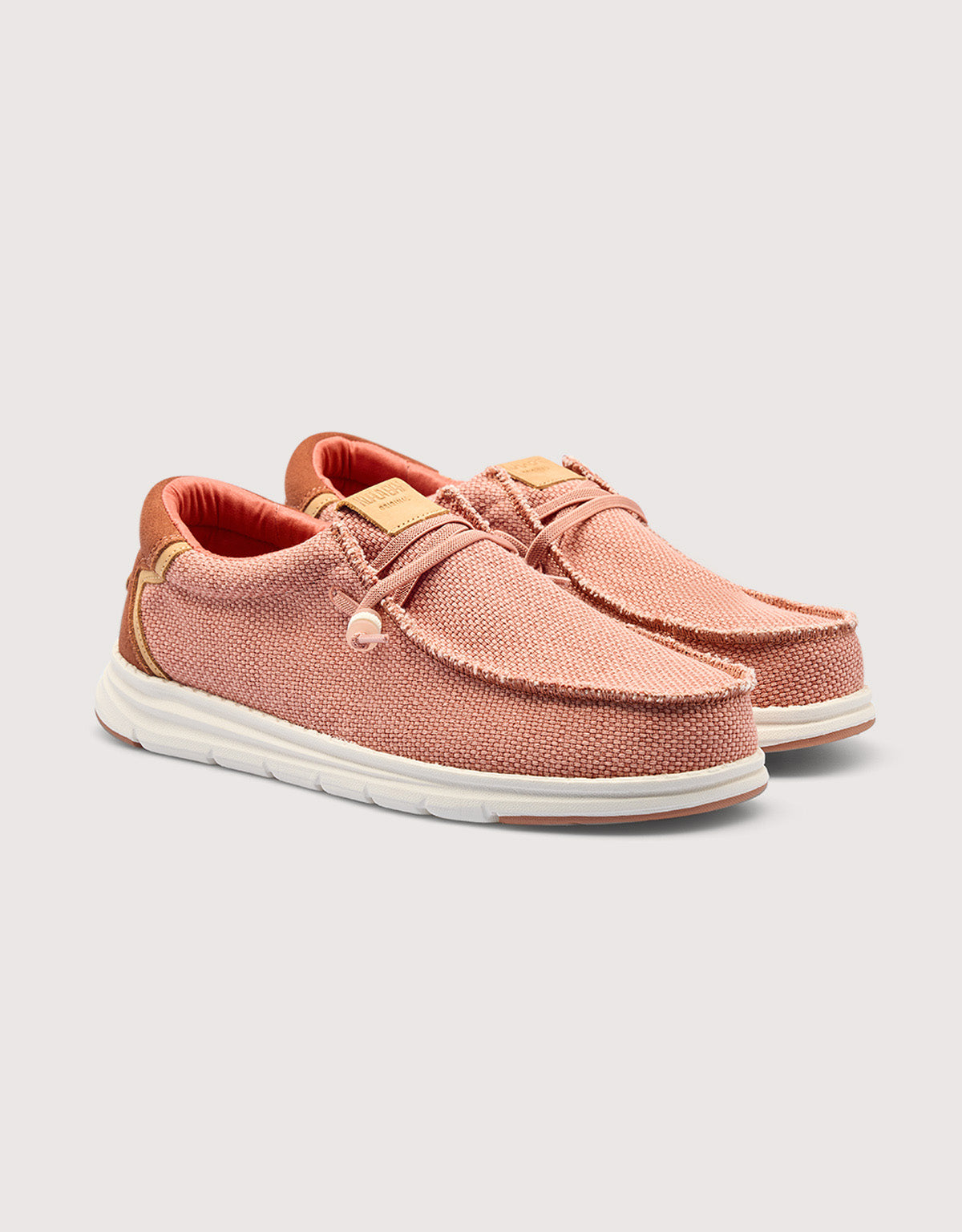 Burnt Orange Wallabee Casual Shoes - Koa