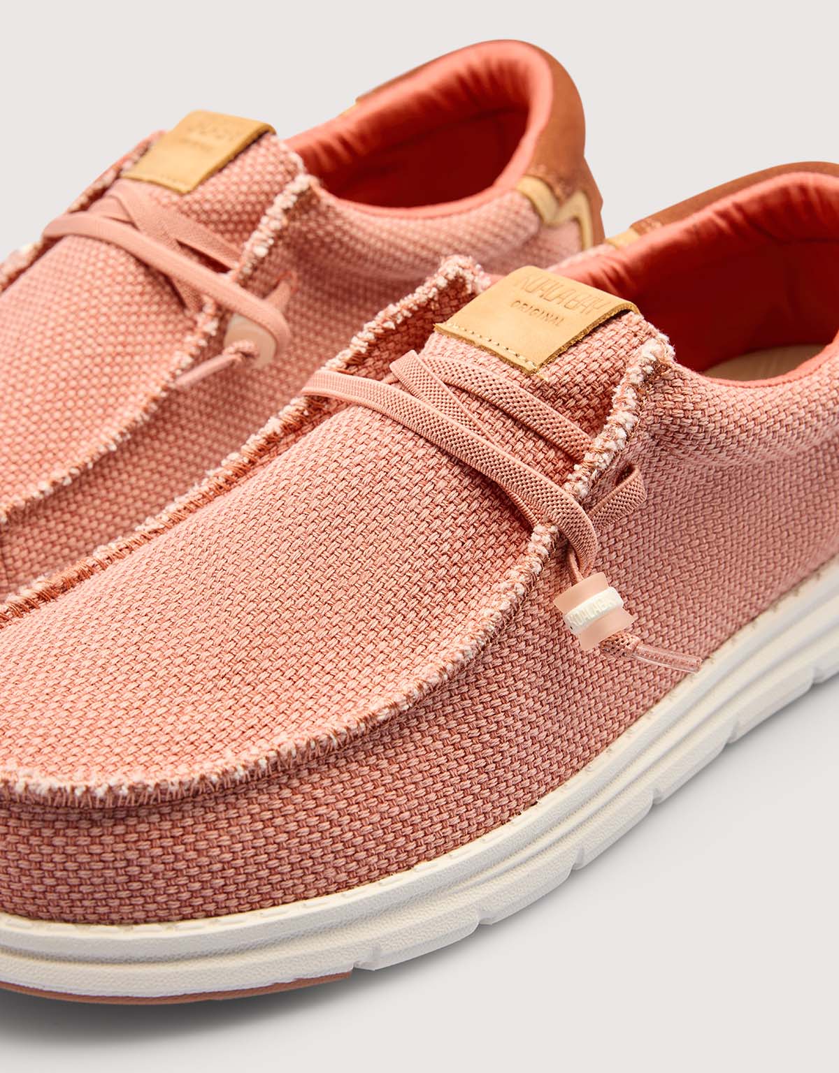 Wallabee Naranja Quemado - Koa - vista 3