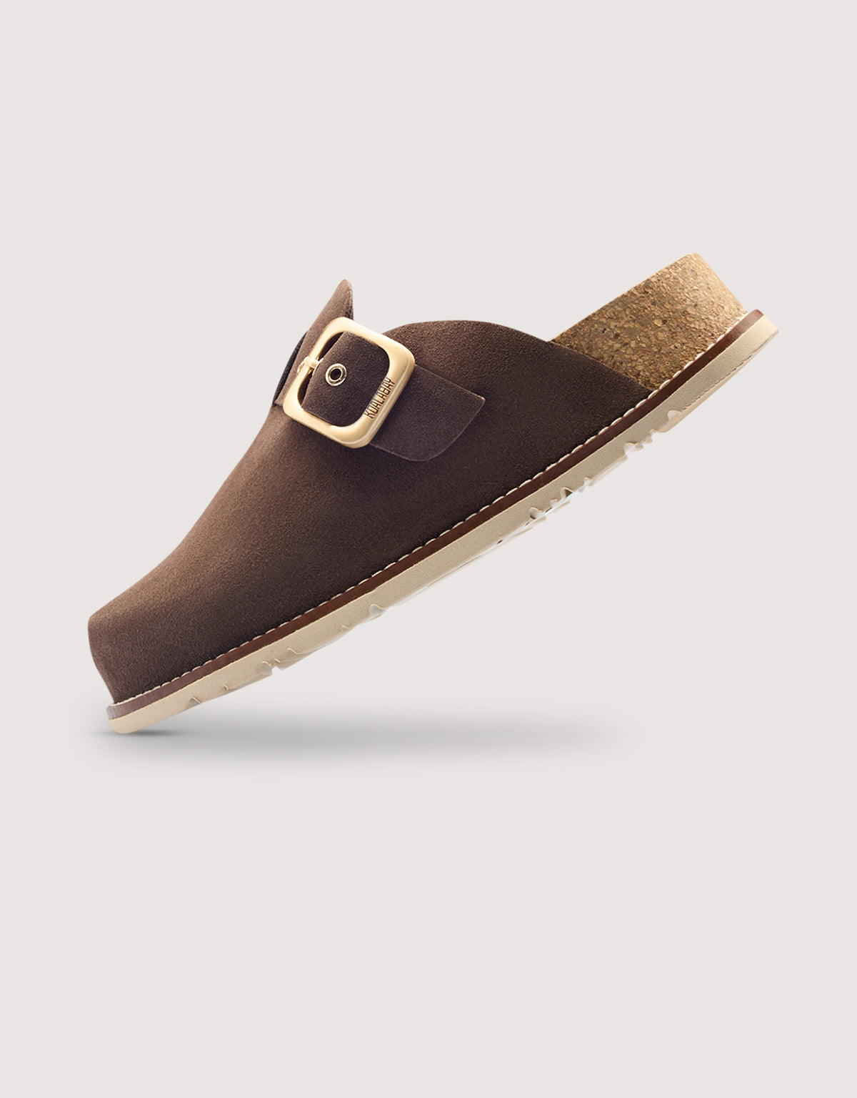 Brown Flat Clog - Tudela