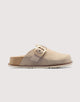 Grey Flat Clog - Tudela