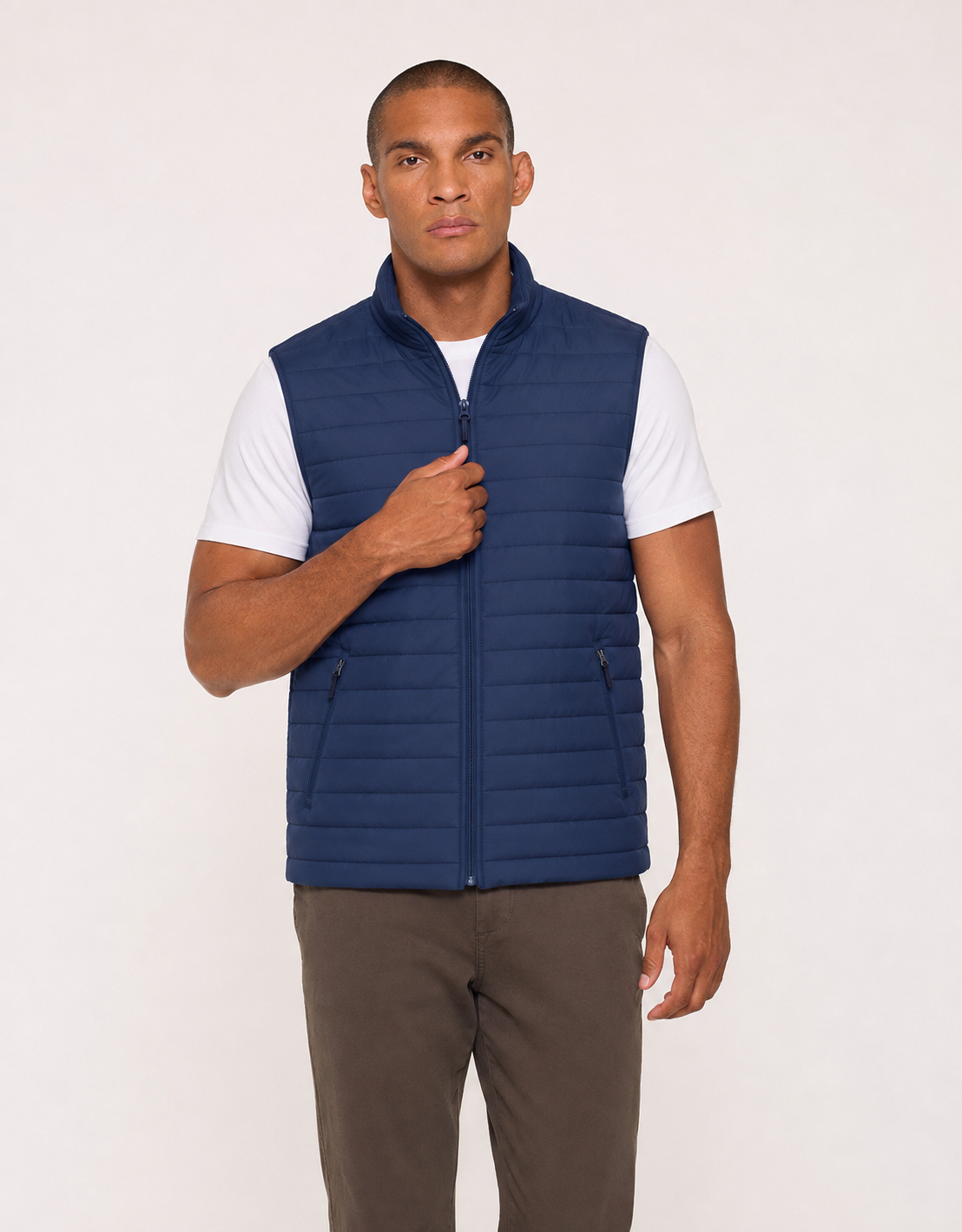 Navy Blue Gilet - Nalu