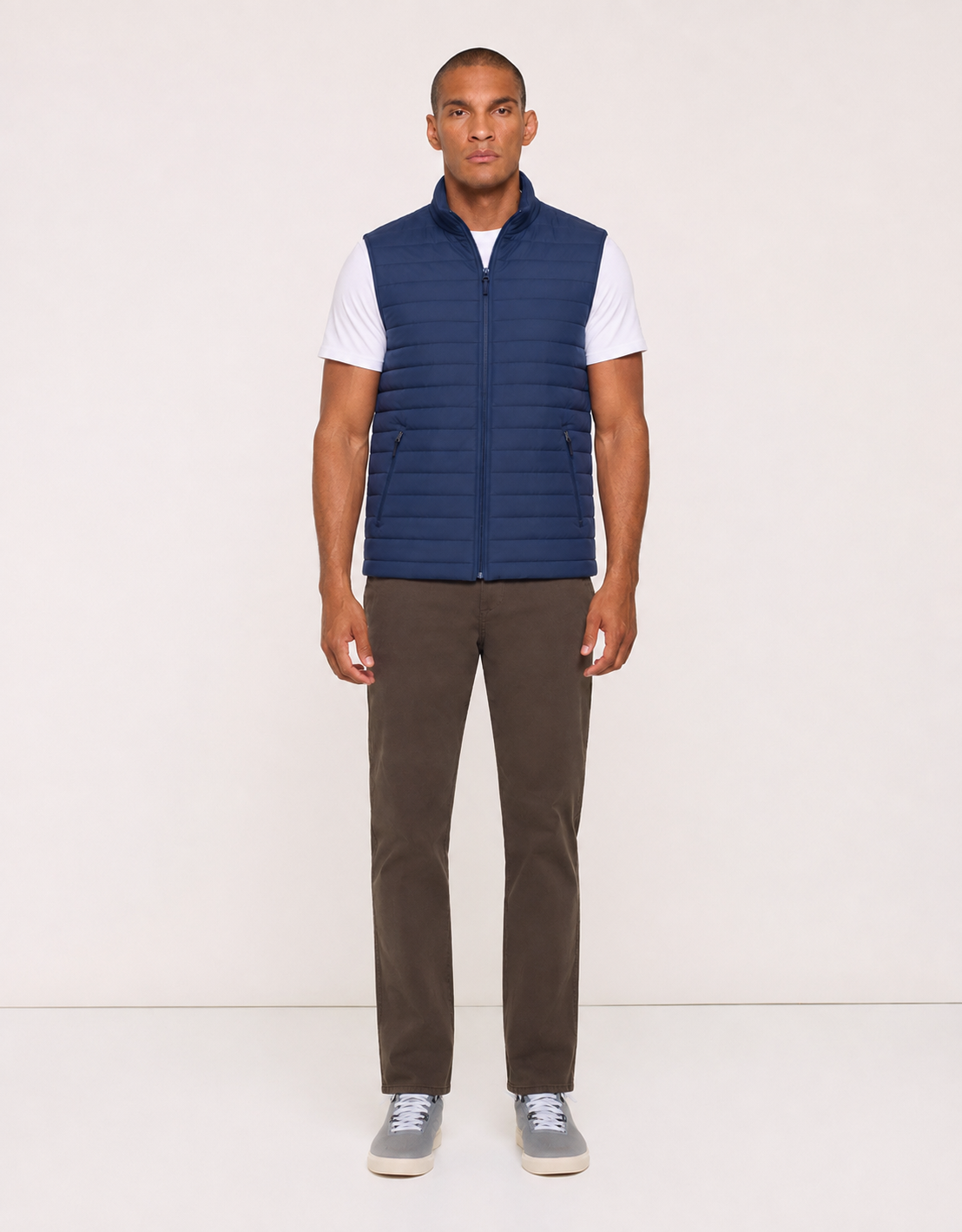 Navy Blue Gilet - Nalu