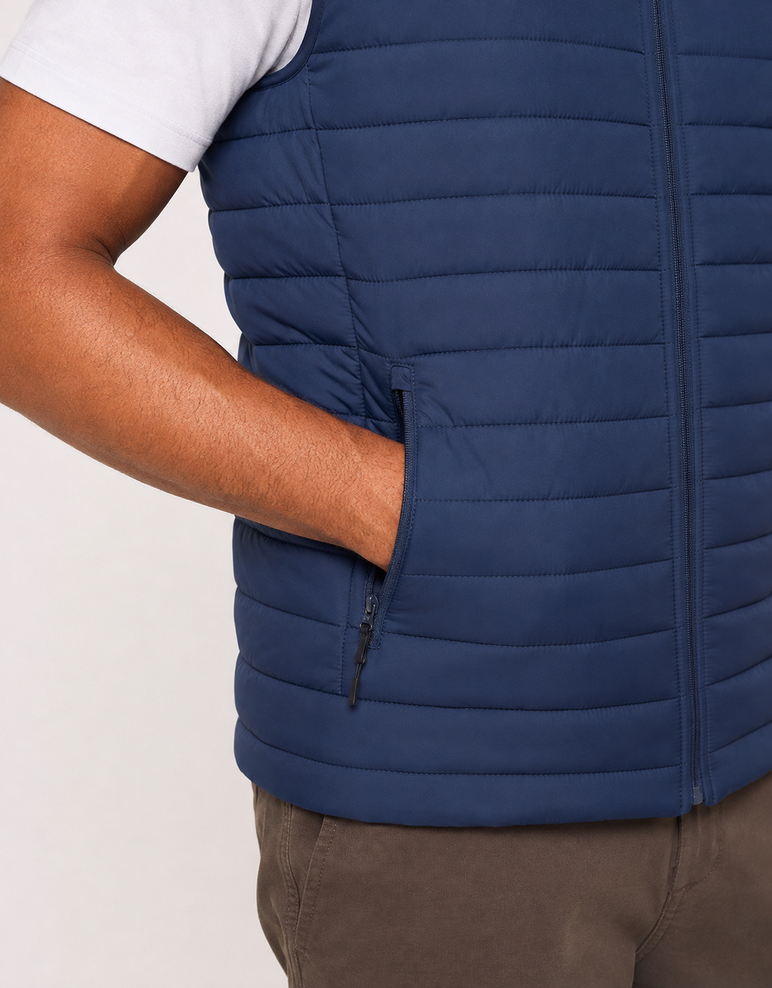 Navy Blue Gilet - Nalu