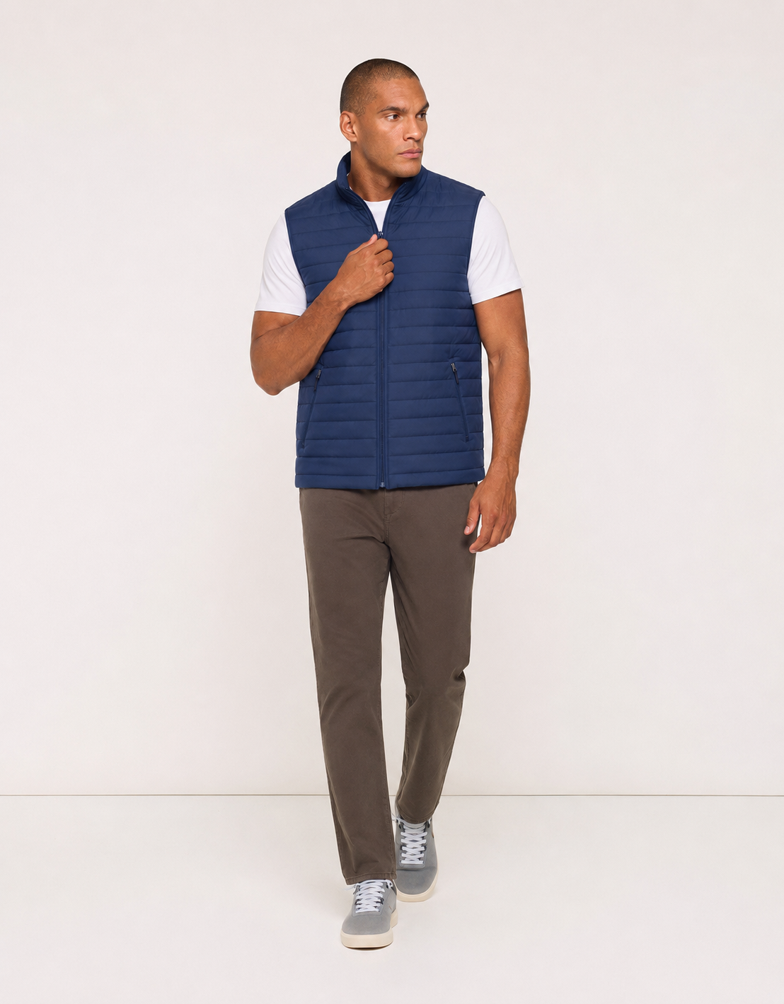 Navy Blue Gilet - Nalu