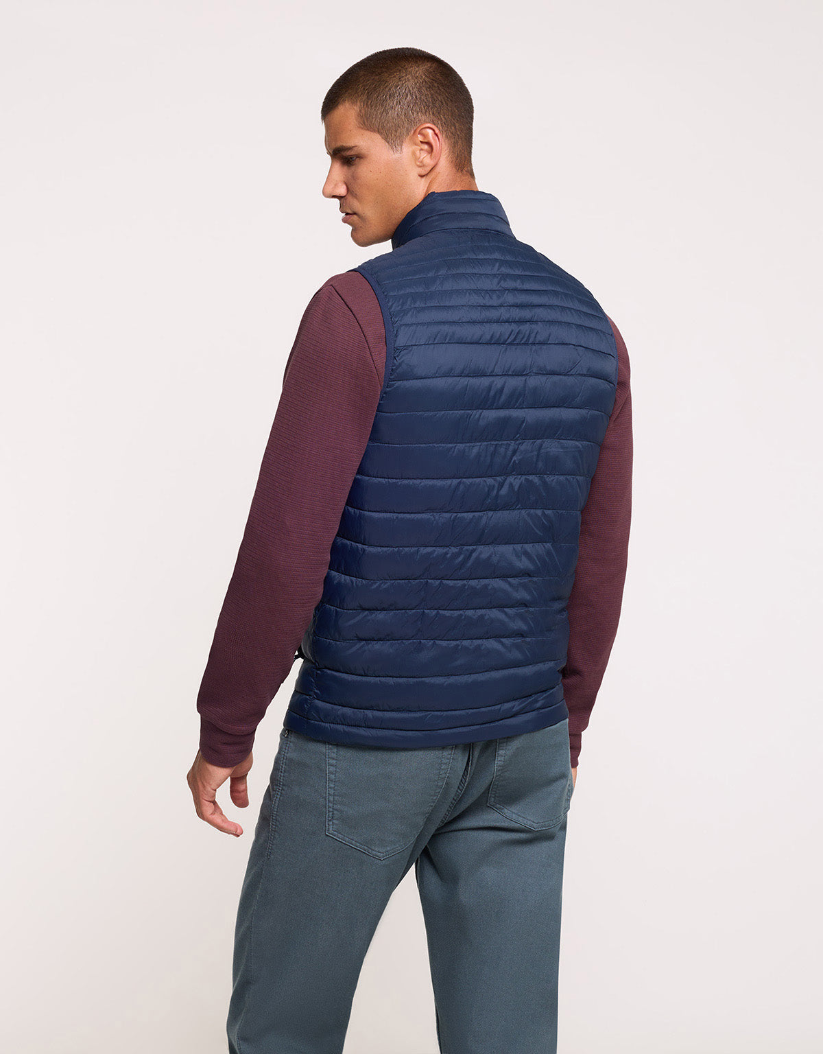 Navy Blue Gilet - Nalu
