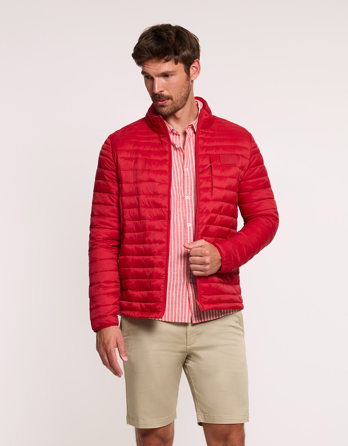 Red Padded Jacket - Kea