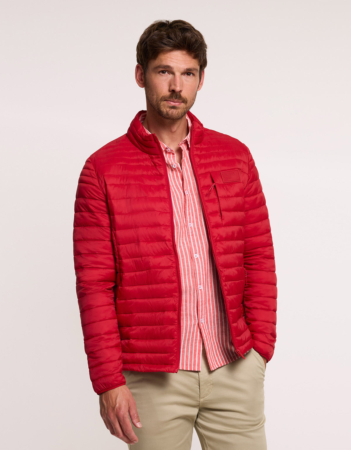 Red Padded Jacket - Kea