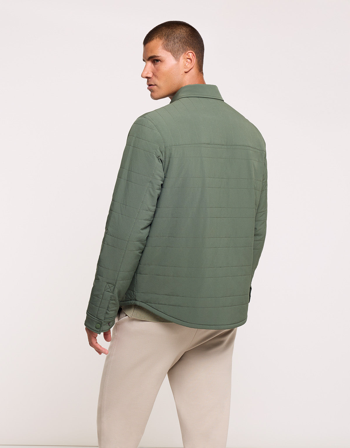 Chaqueta Caqui - Luvano 3