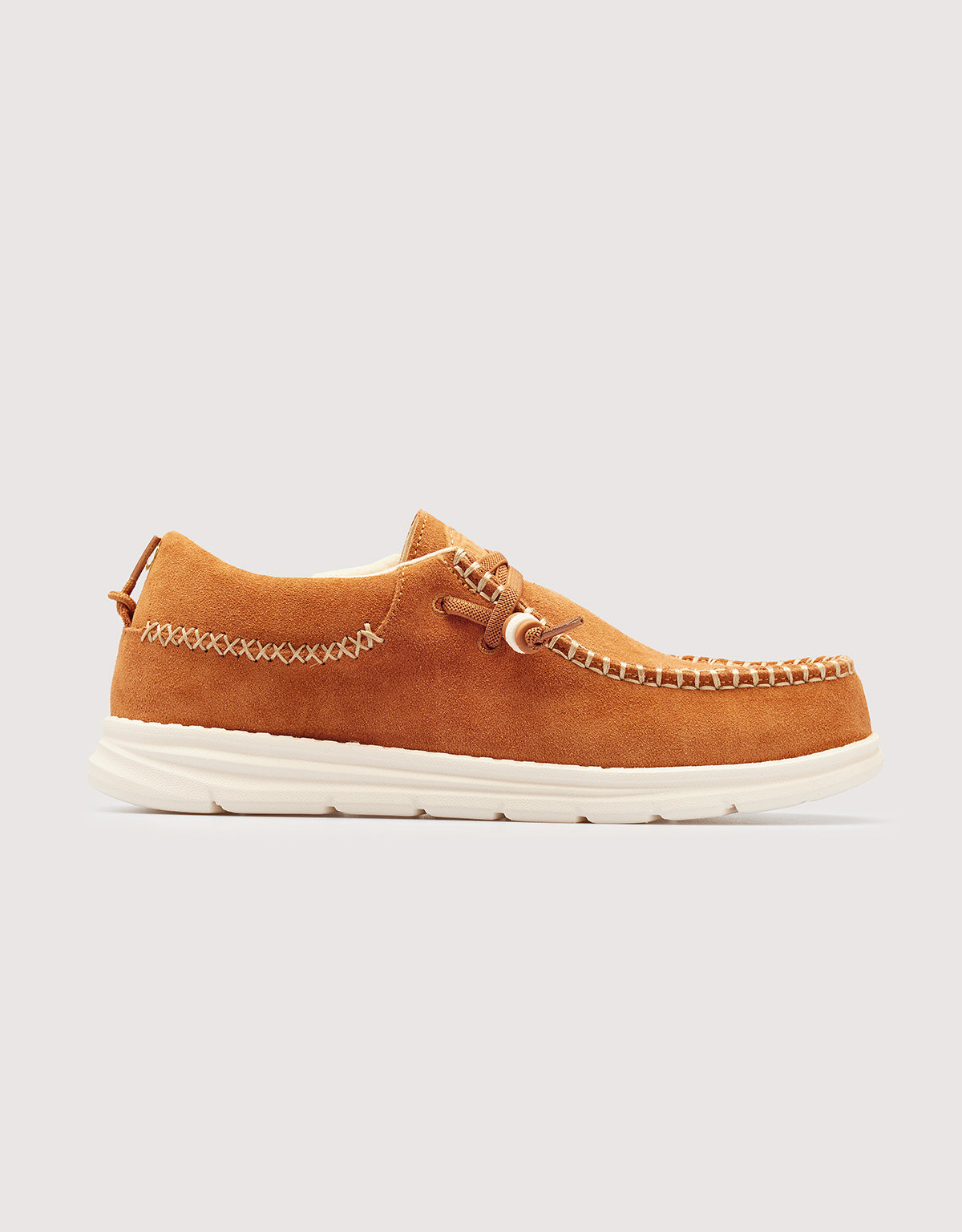 Brown Suede Casual Loafers - Mullilah