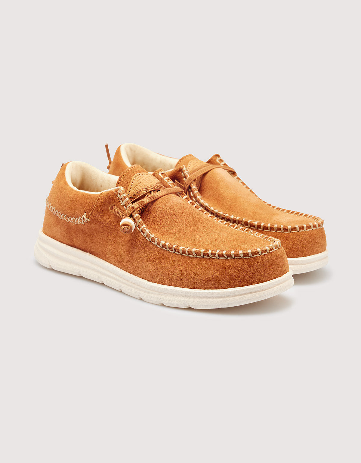 Brown Suede Casual Loafers - Mullilah