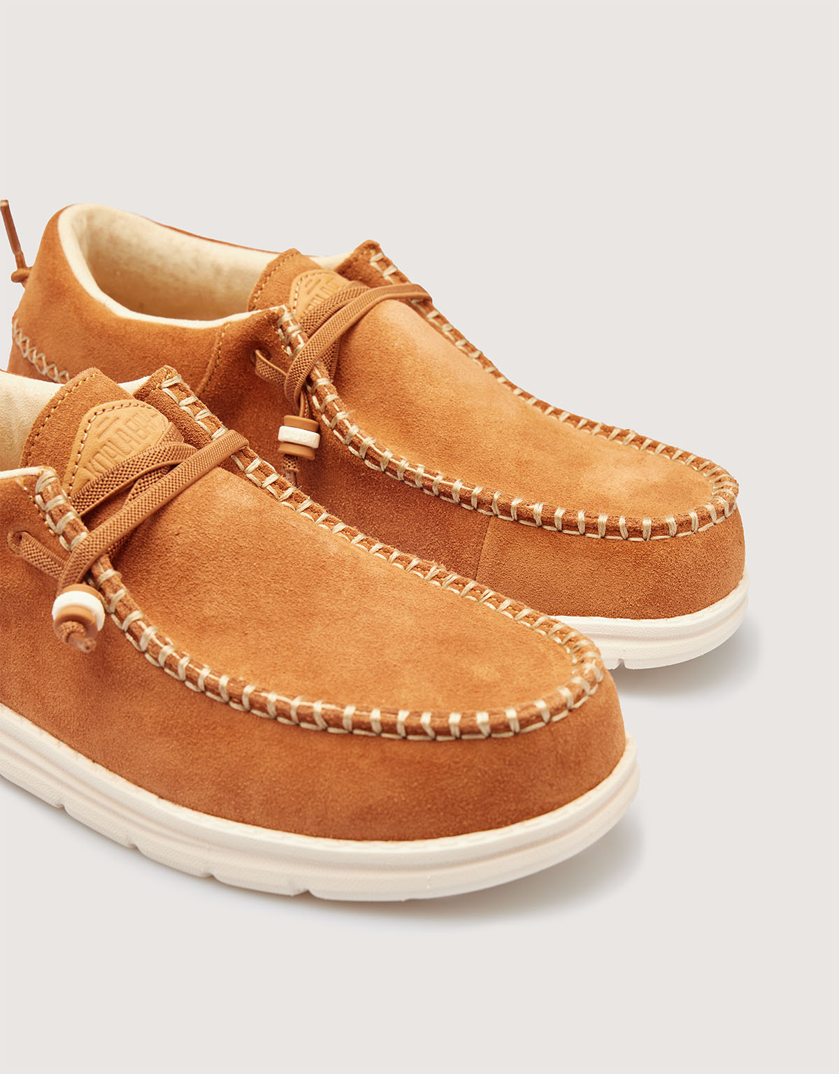 Brown Suede Casual Loafers - Mullilah