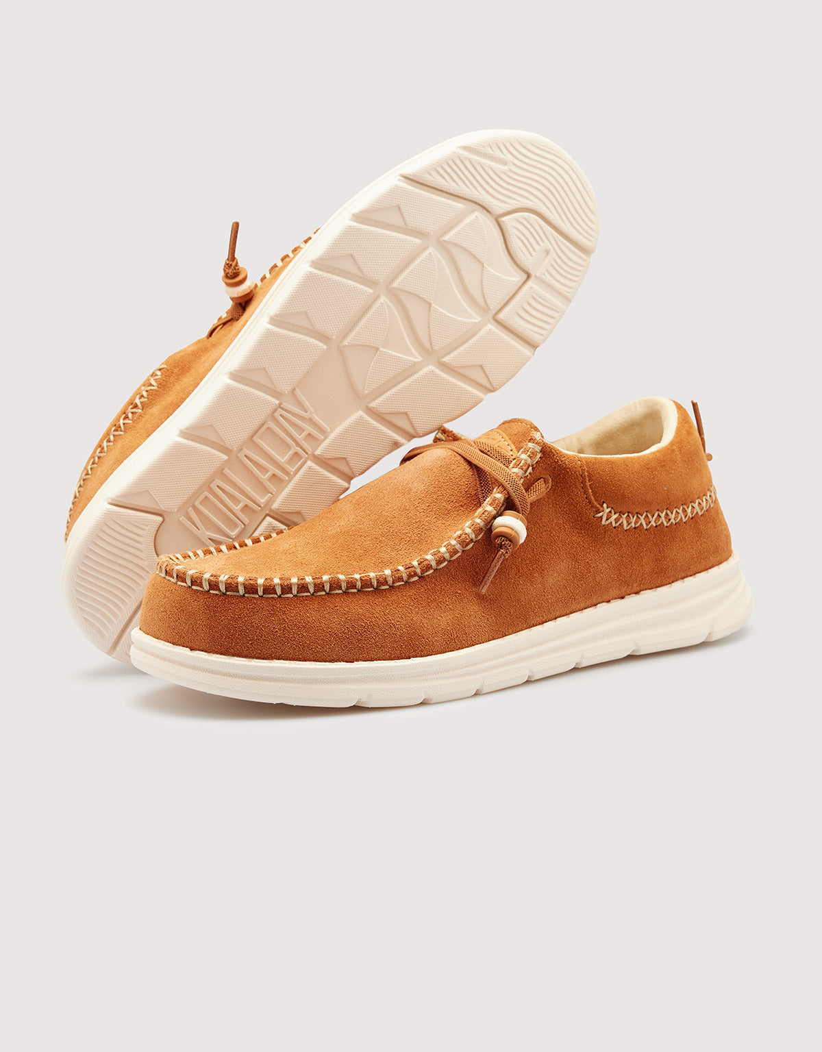 Brown Suede Casual Loafers - Mullilah