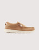 Nude Beige Suede Casual Loafers - Mullilah
