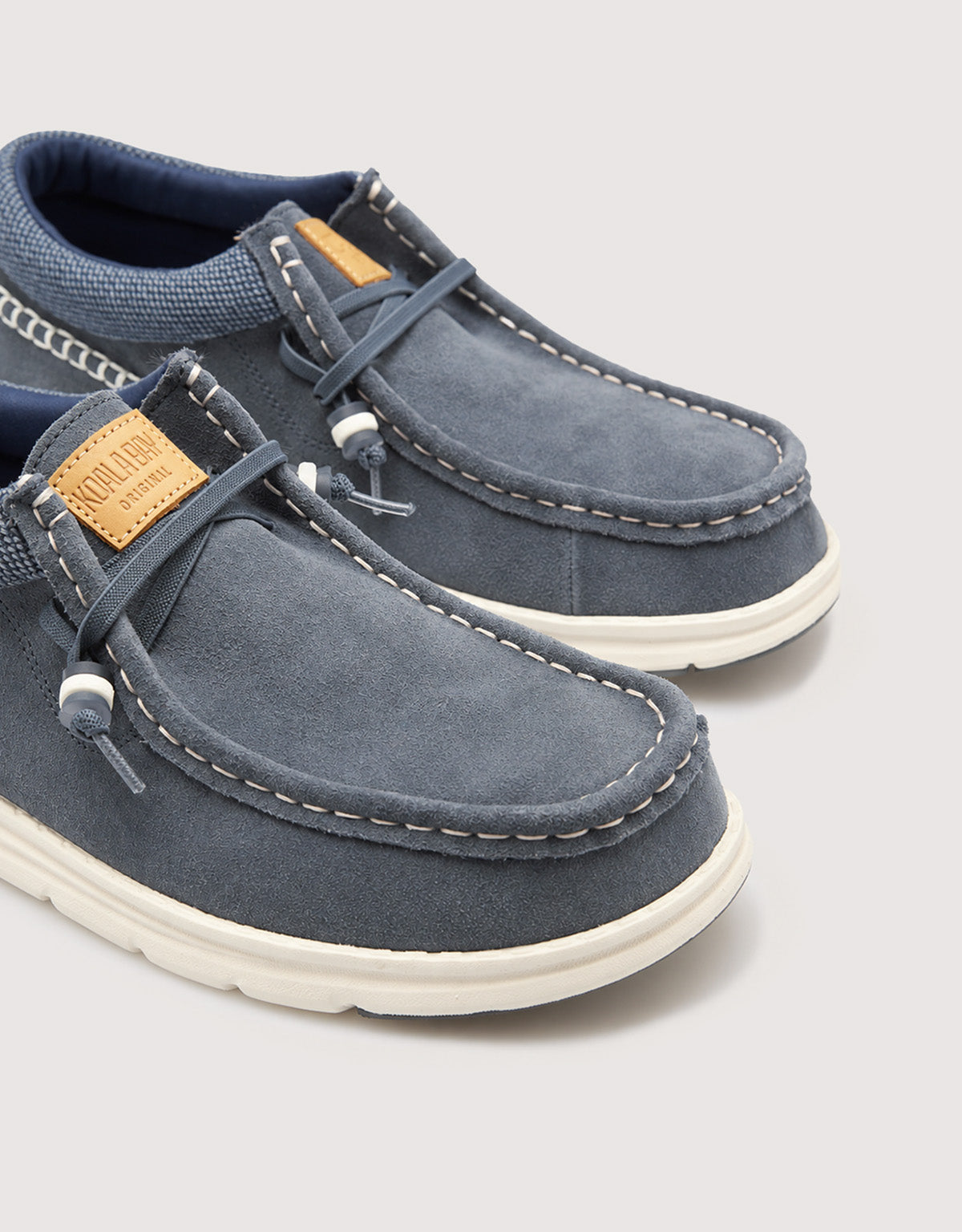 Blue Suede Casual Loafer - Yamboo
