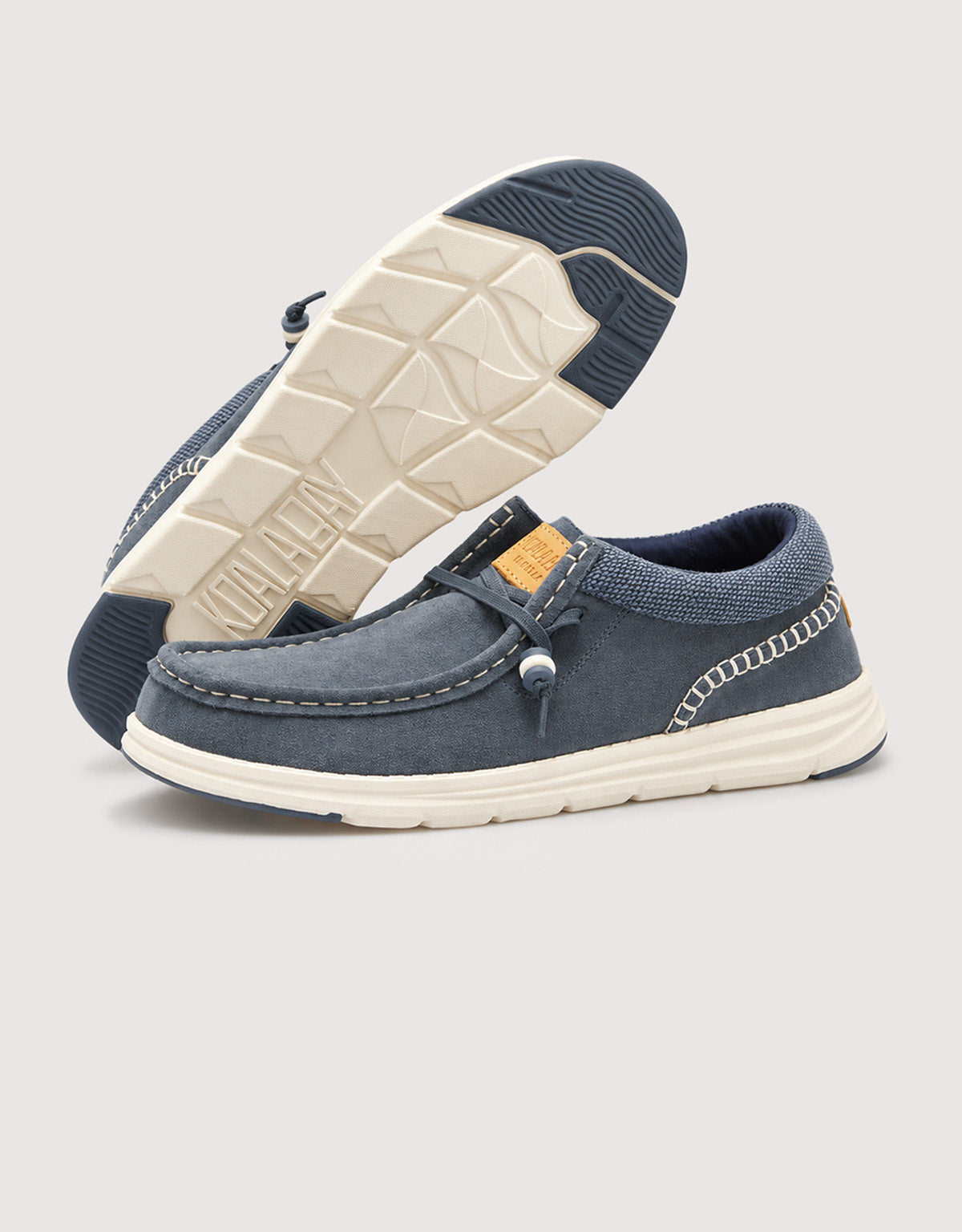 Blue Suede Casual Loafer - Yamboo