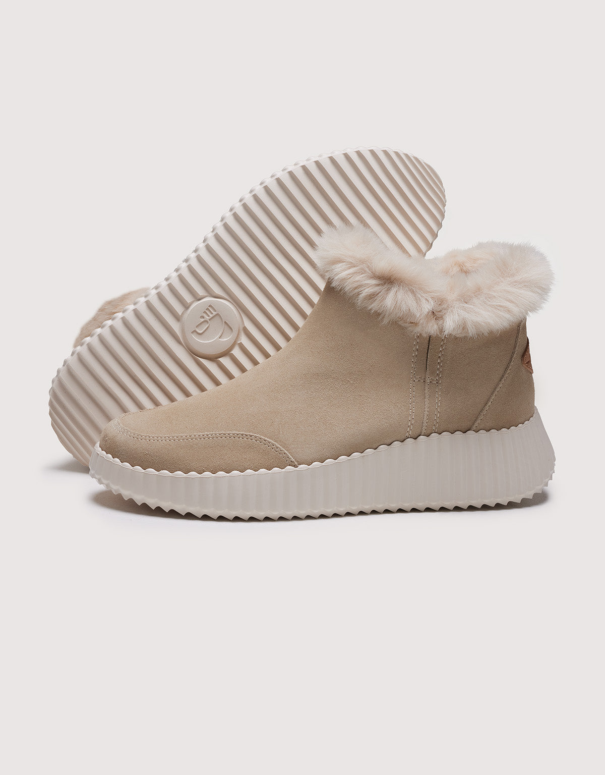 Botín Piel Beige - Allesia 4