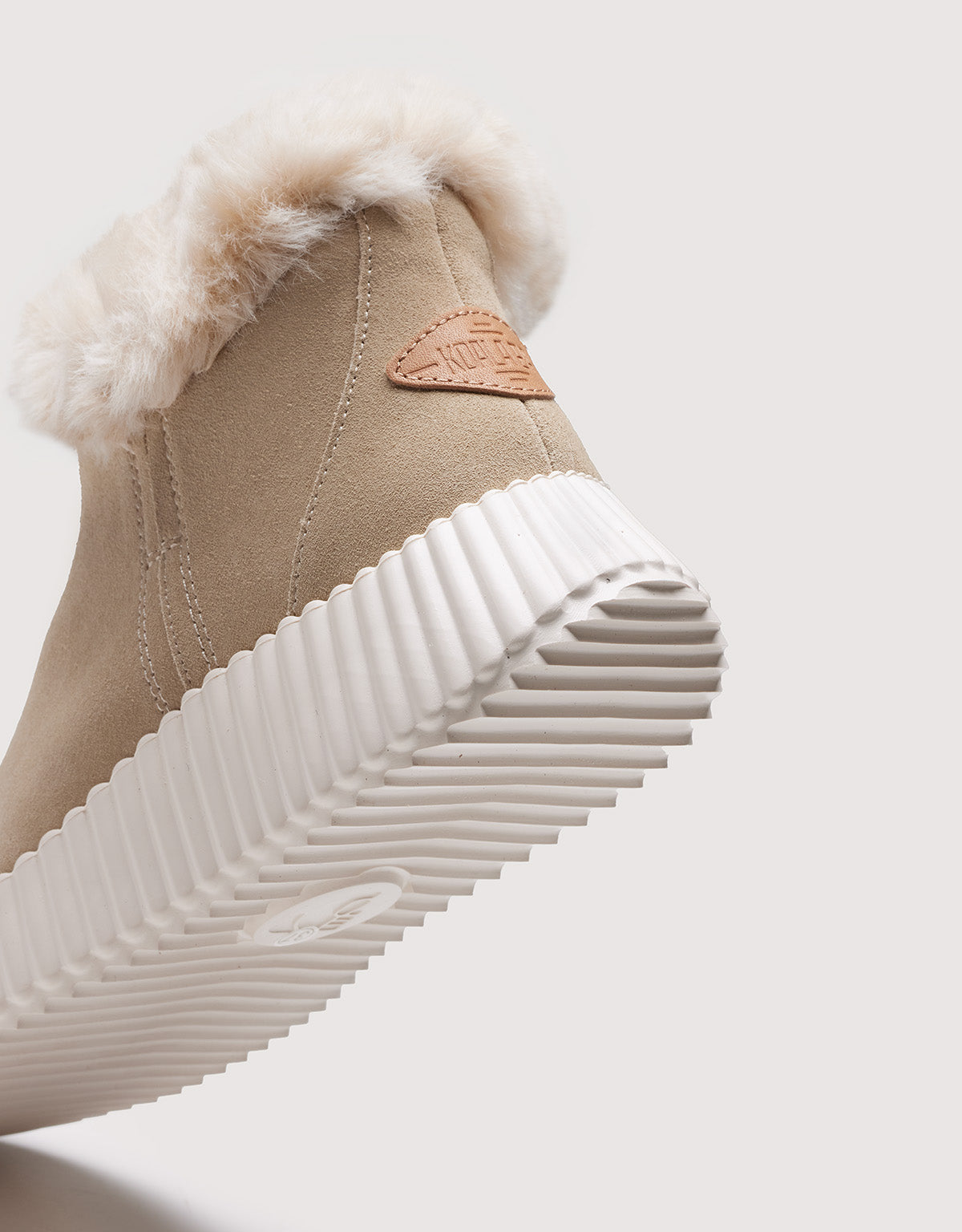 Botín Piel Beige - Allesia 5