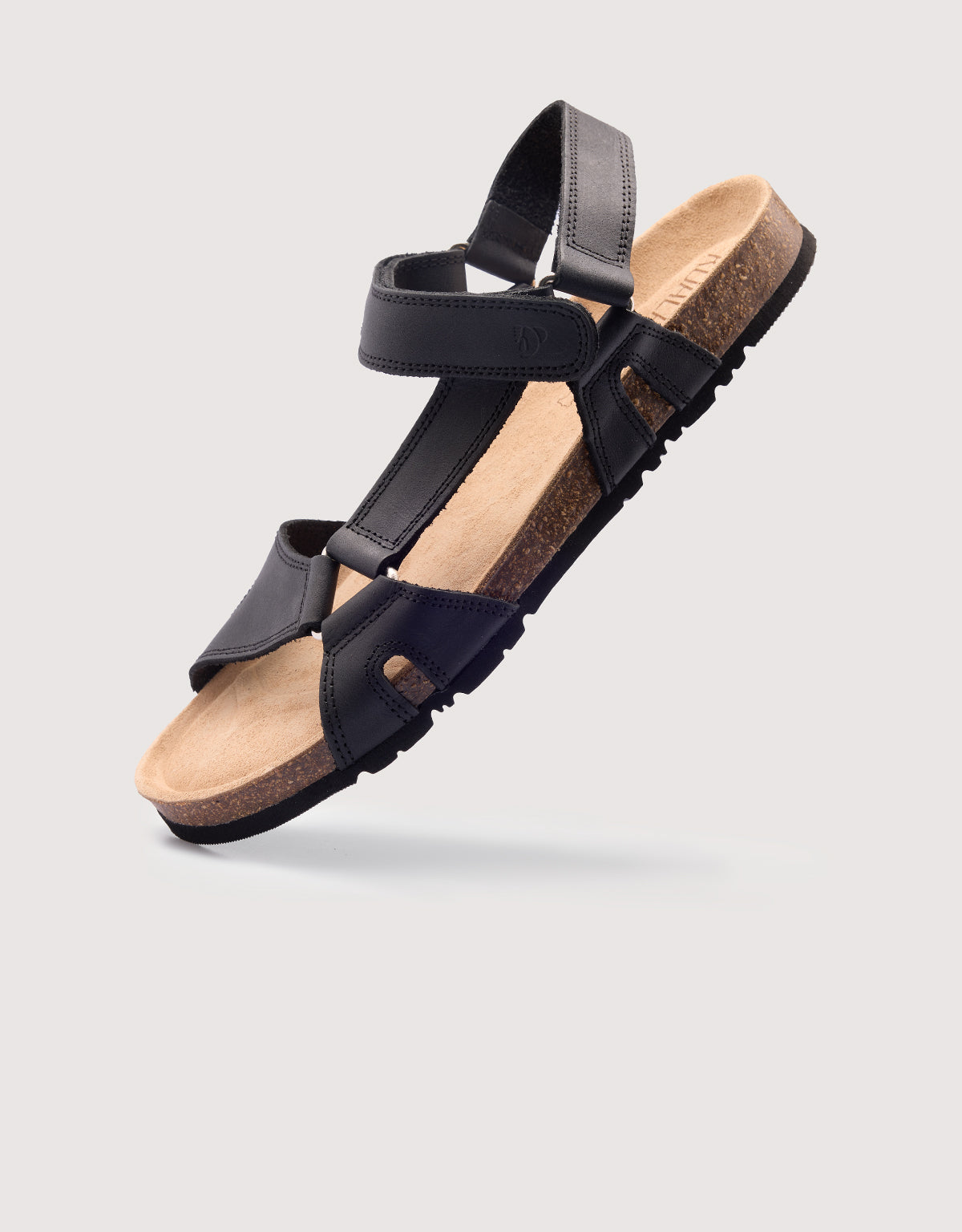 Black Bio Leather Sandal – Atacama