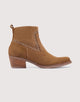 Brown Suede Ankle Boots - Dallas
