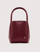 Burgundy Crossbody Bag with Handles - Bloom