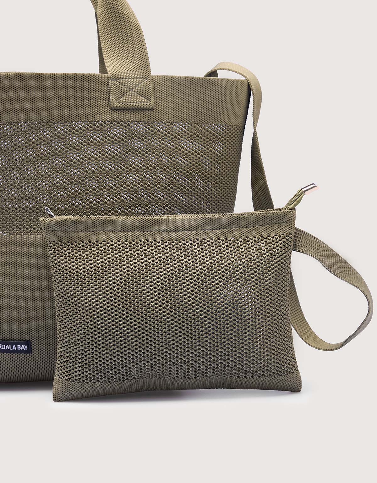 Bolso Shopper Kaki - Balessia Big 5