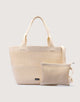 Bolso Shopper Beige - Balessia Big 8