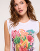 Camiseta Frutas Pedrería Blanco - Kitaya 2
