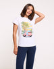 White Vespa Short Sleeve T-Shirt – Cilemon