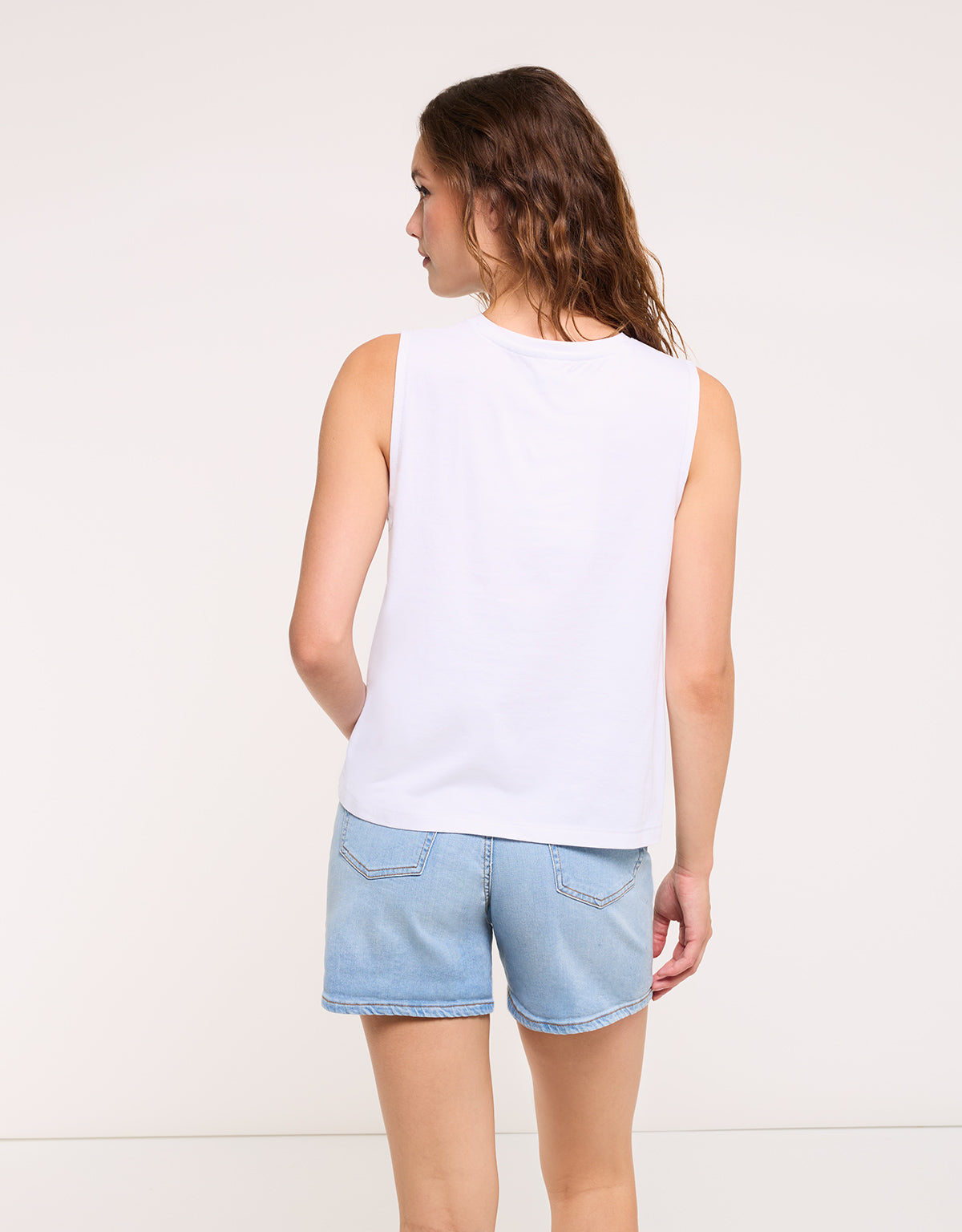 Camiseta Teckel Sin Mangas Blanco - Minusi 3