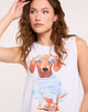 Camiseta Teckel Sin Mangas Blanco - Minusi 4
